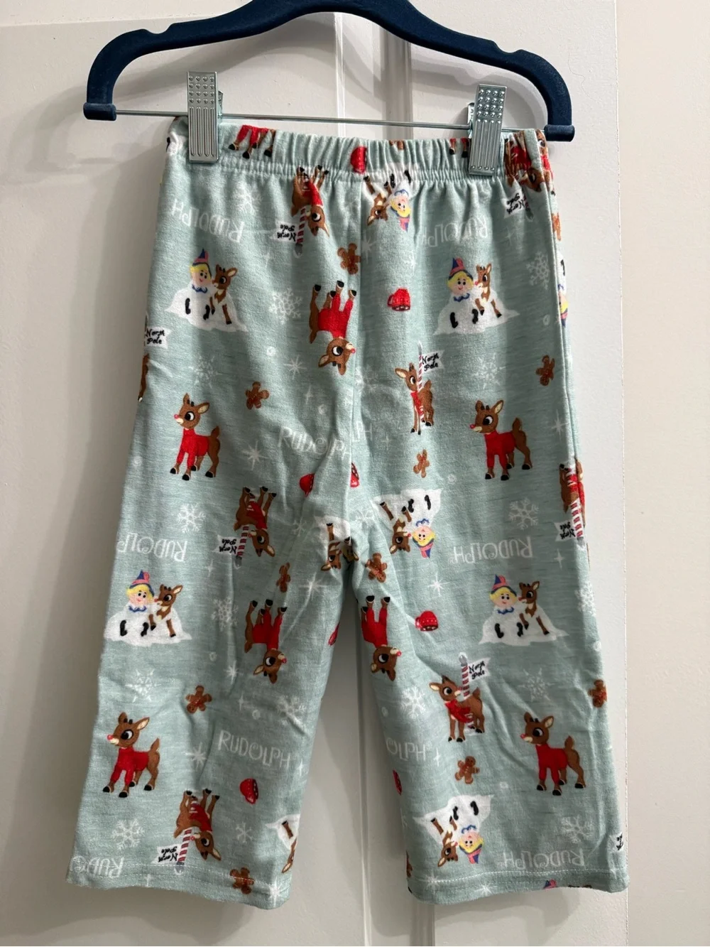 Rudolph Light Green Kids’ Pajama Set